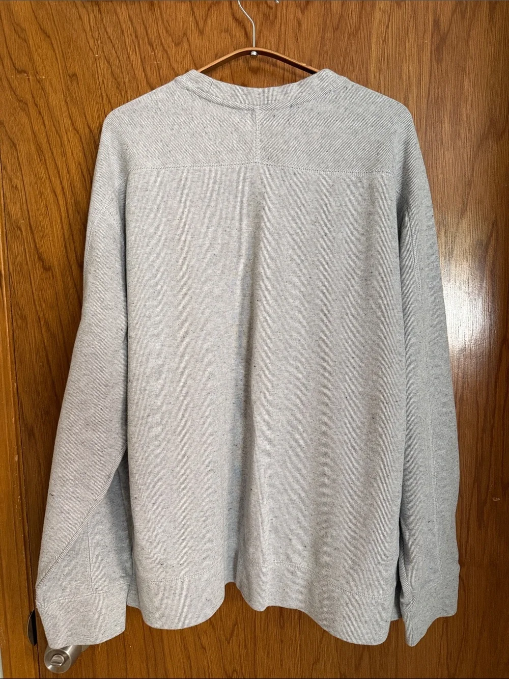 Banana Republic Men's Crewneck Sweater - Light Gray